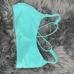 Lululemon teal bra- size 8